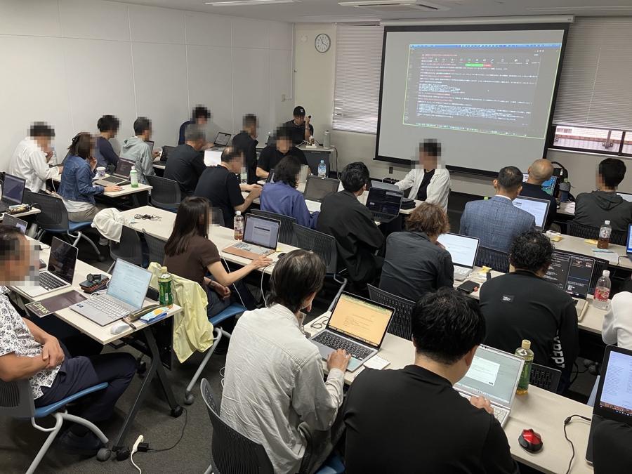 地獄のAI合宿の様子