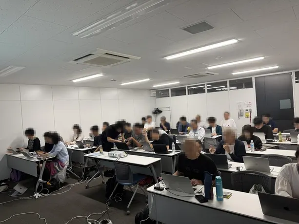 地獄のAI合宿の様子