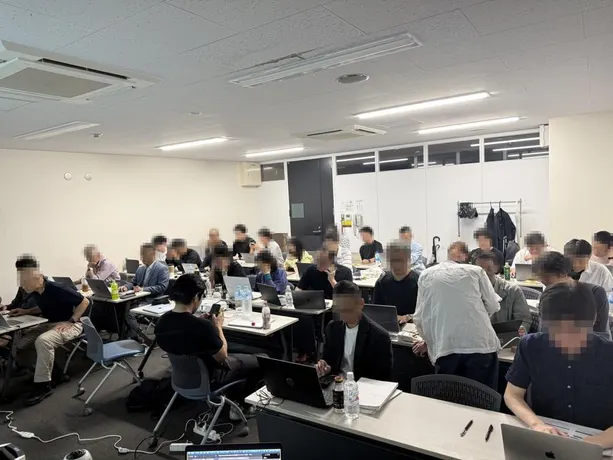 地獄のAI合宿の様子