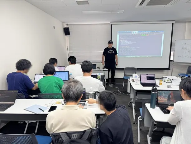 地獄のAI合宿の様子