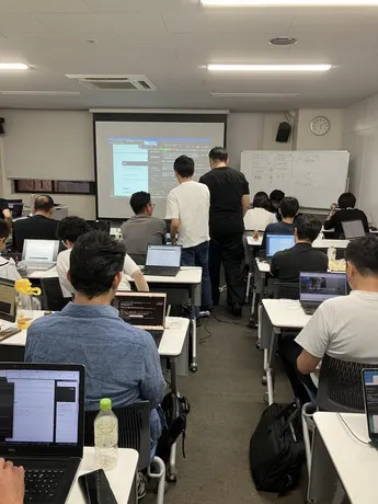 地獄のAI合宿の様子